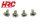 Spare Part - Dirt Striker & Scrapper - Flat Head Screw M2.5*8 (4 pcs)