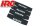 Tuningteile - 1/8 Off Road - Dämpfersocken 110x25-30mm - Schwarz (4 pcs)